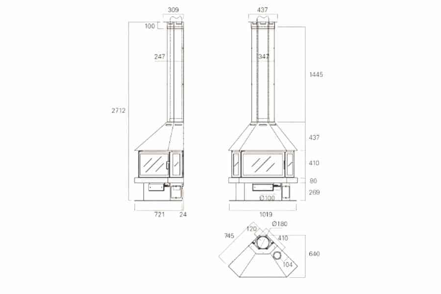 Planol Xemeneia raconera LL-25 A